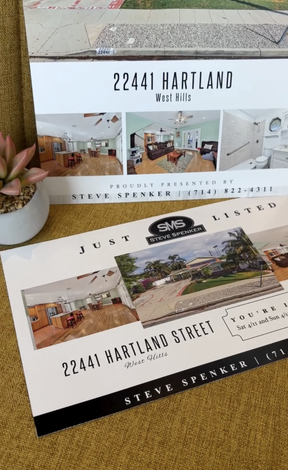 Multi-photo clean format mailer